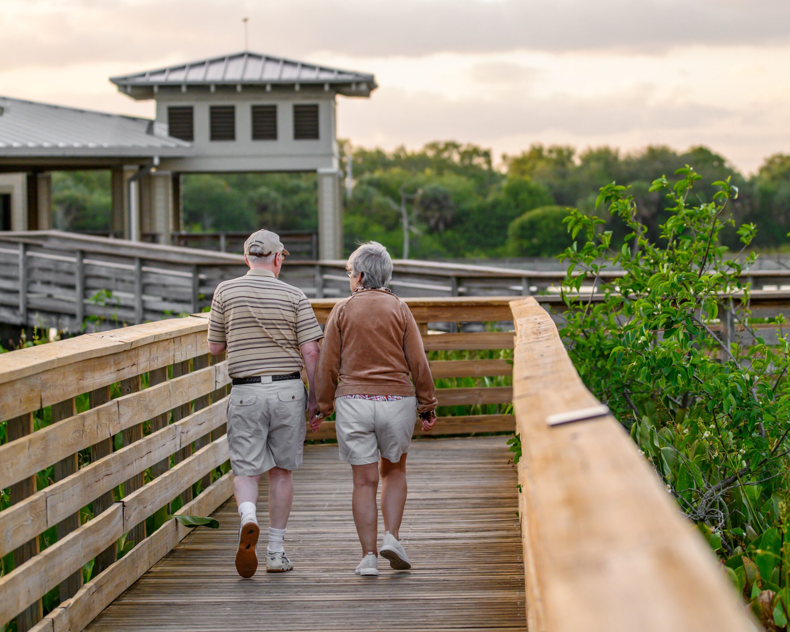 Couple on Bridge