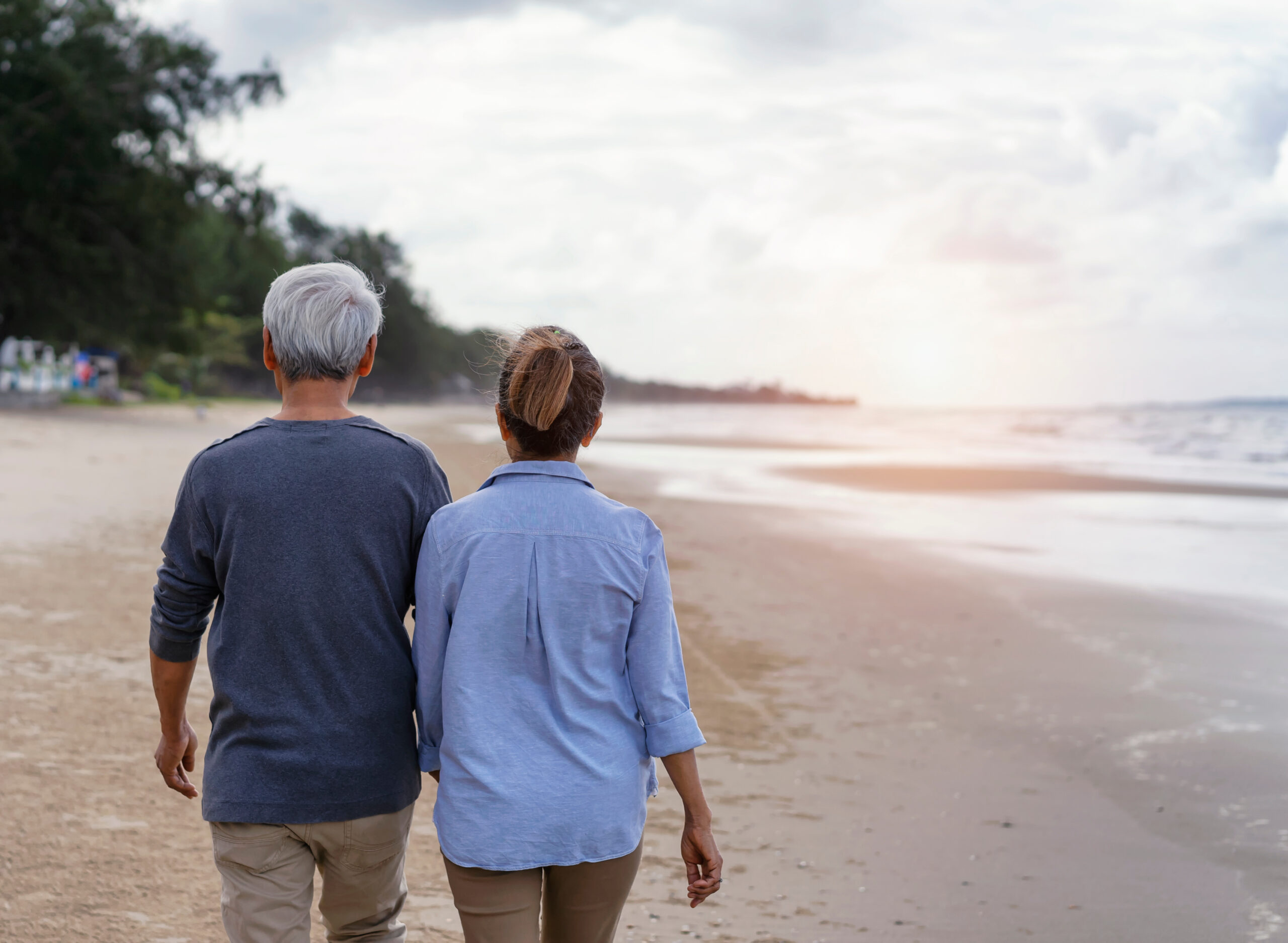 couple on beach